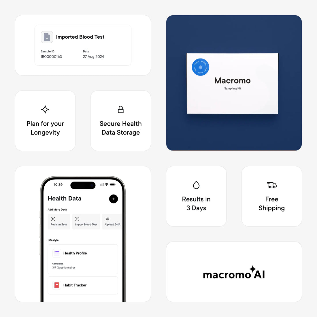 Badanie krwi: zdrowie mężczyzny