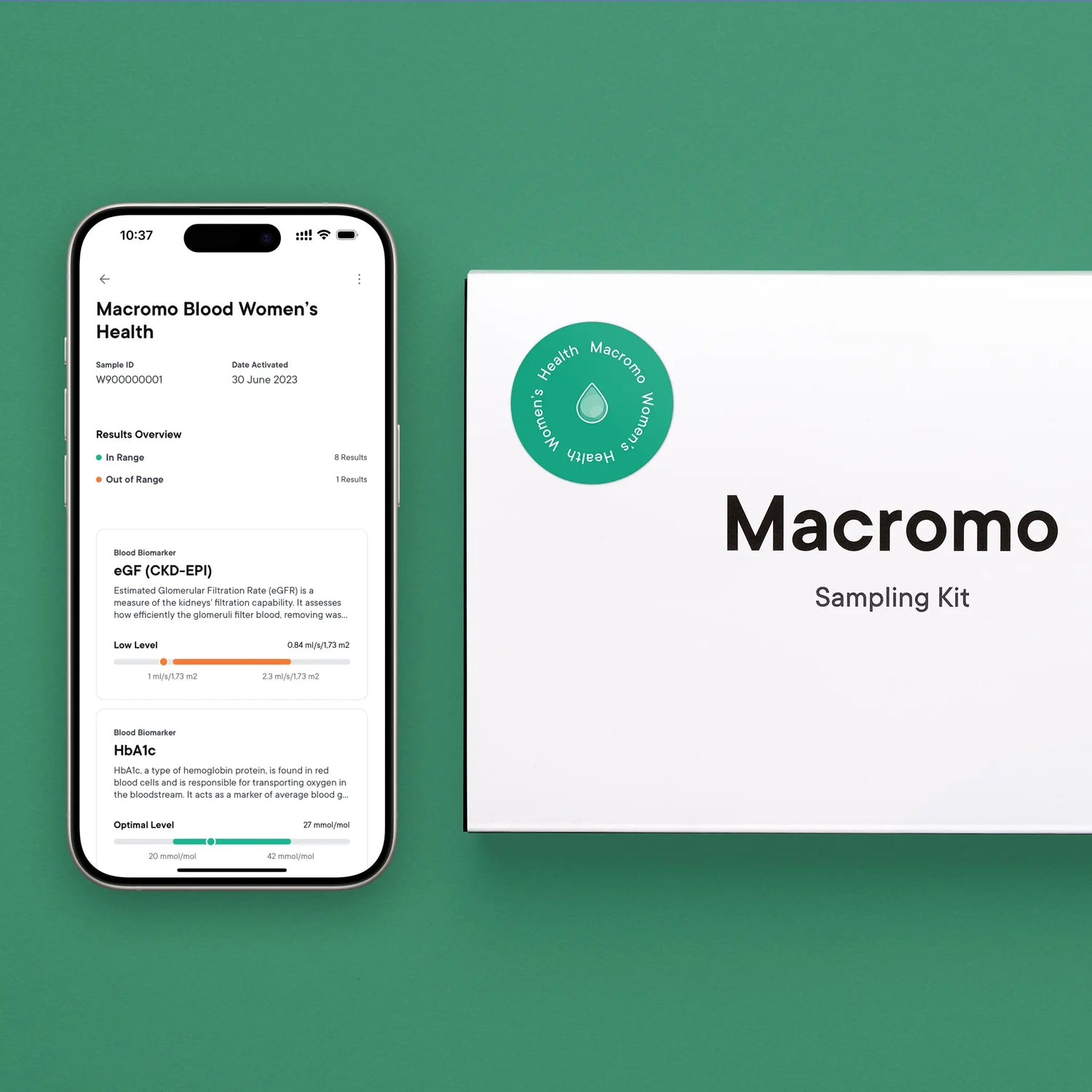 Badanie krwi: zdrowie kobiety