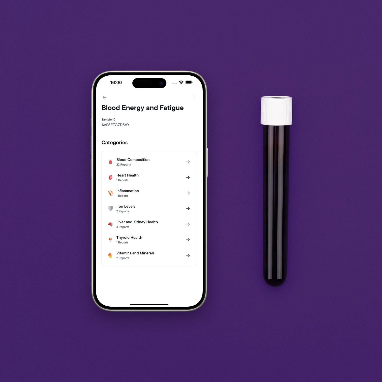 Badanie krwi: energia i zmęczenie