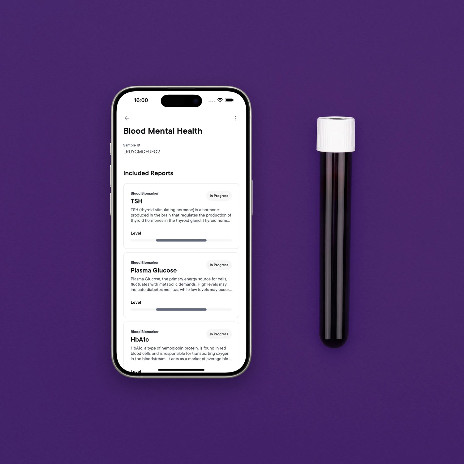 Badanie krwi: zdrowie psychiczne