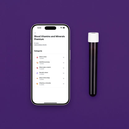 Badanie krwi Premium: witaminy i minerały